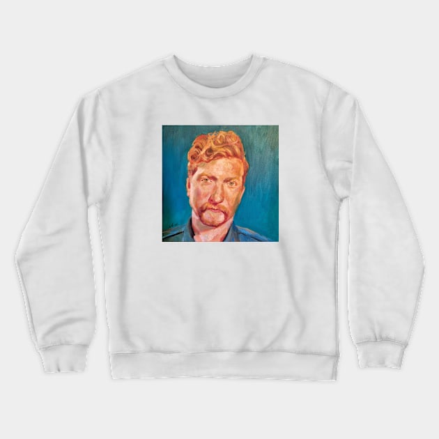 Tyler Childers (Painting) Crewneck Sweatshirt by Jack Browning